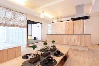 無垢材の使用例 無垢材の使用例