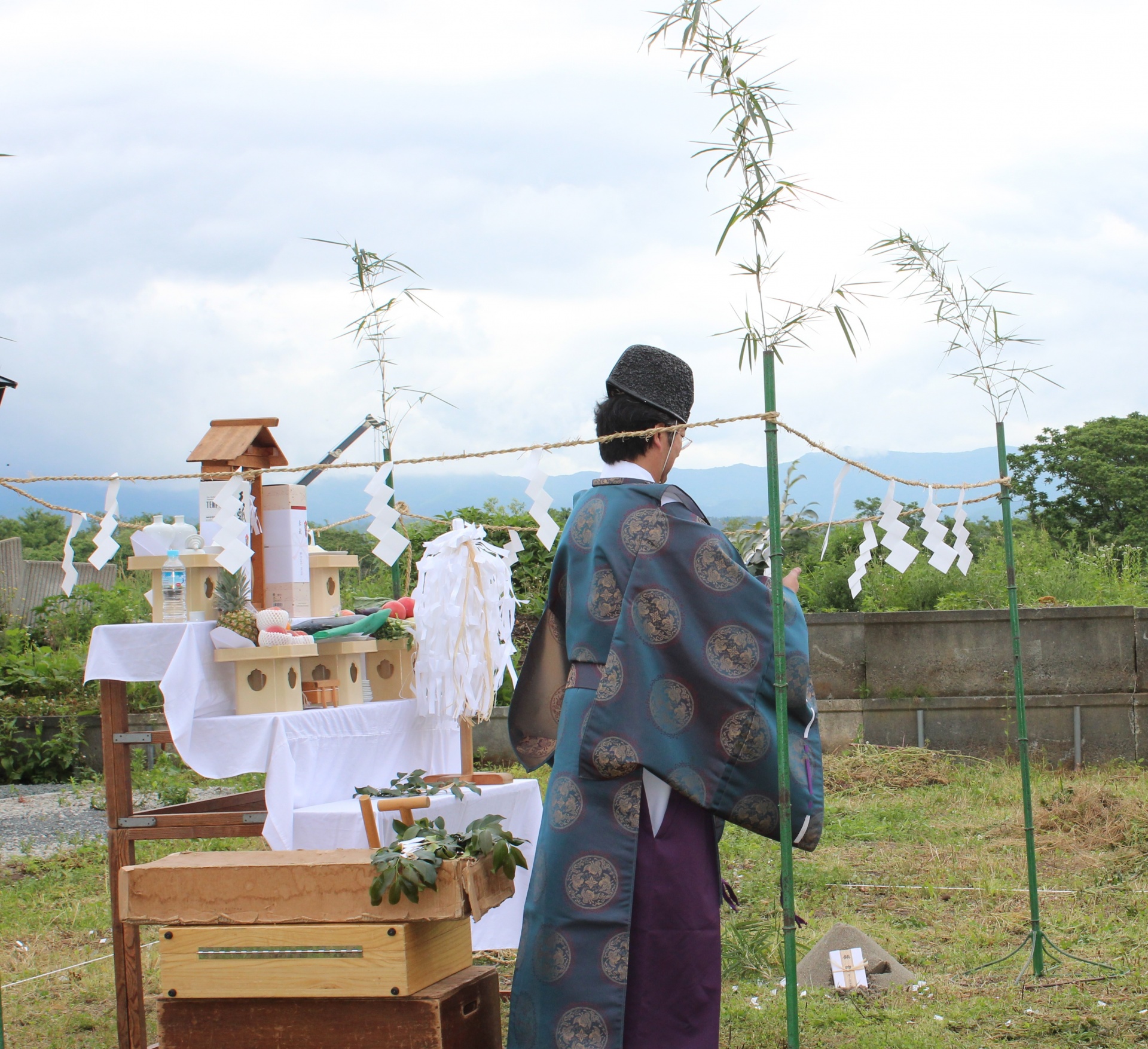 6月の地鎮祭と着工式レポート! 画像