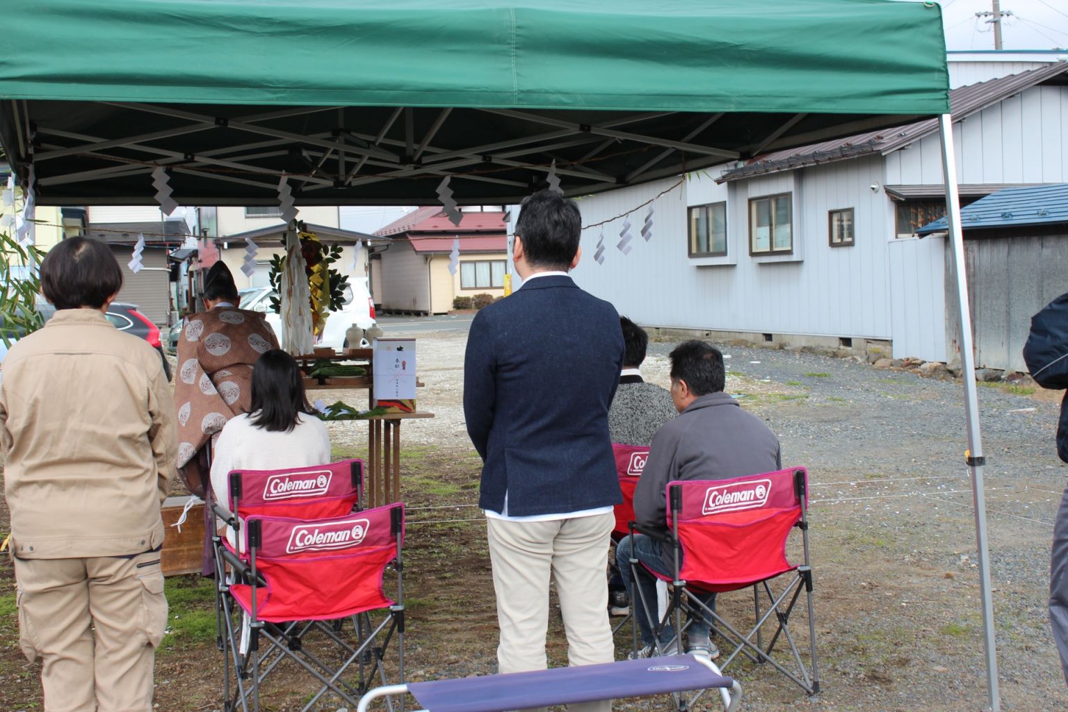 花巻で地鎮祭をしました！ 画像