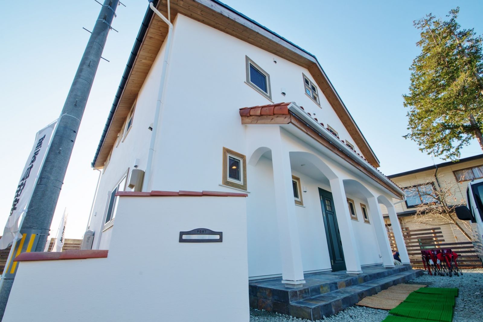ゆったりと広い間取りと西洋を取り入れた外観が魅力。ワンランク上の無添加住宅プレミアム。