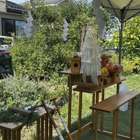 さやブログ⑩　初地鎮祭参加してきました！ アイキャッチ画像